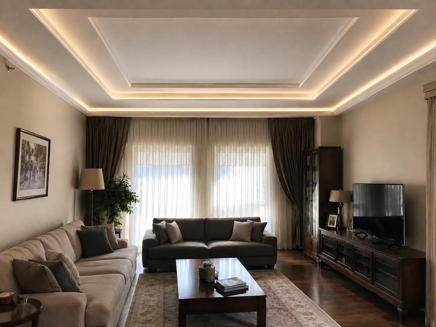 Havuz tavan sonrası prestijli salon
