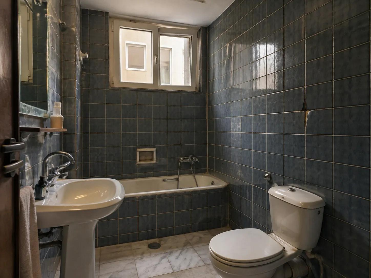 Kararmış banyo derzleri
