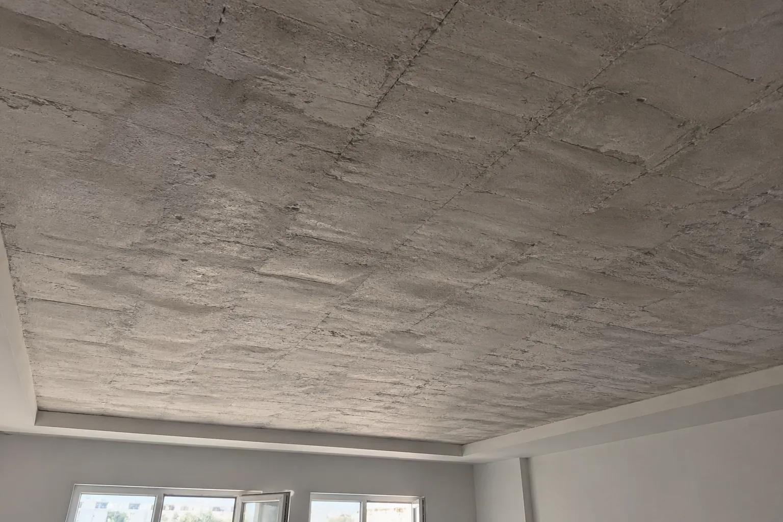 Dalgalı betonarme tavan