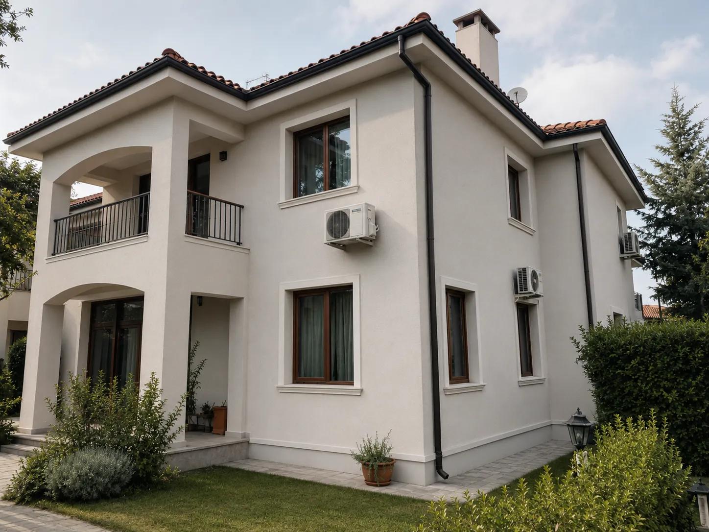 Taşyünü mantolama sonrası villa