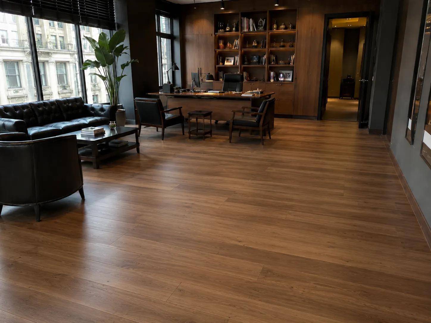 Butik Ofiste Prestijli Lamine Parke Yenilemesi sonrası görünüm