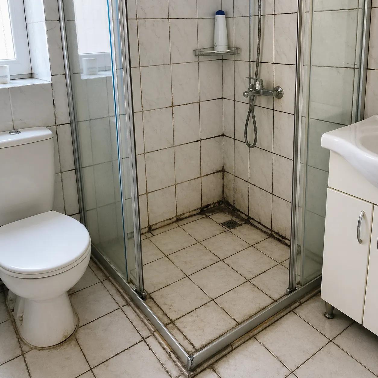 Eski banyo zemini