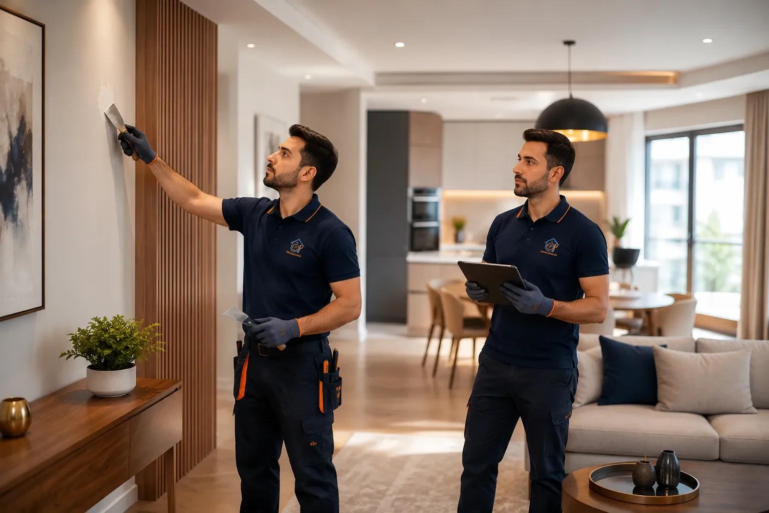 Satışa hazırlanmış modern, ferah ev