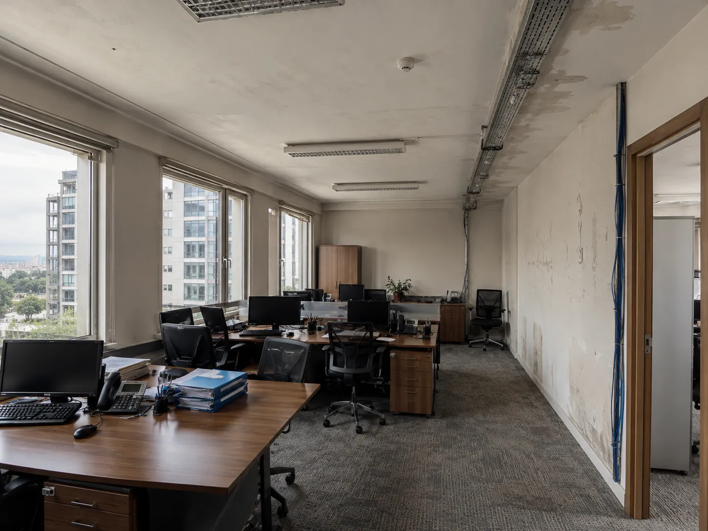 Ofis Taşınma Sonrası Yerleşim öncesi görünüm